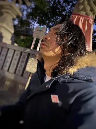 メンズ unopulir 景山　凌のヘアスタイル