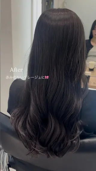 ロング 🎀川越🤍透明感 カラー  uRaraのヘアスタイル