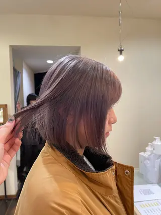 ミディアム 梶原 真帆のヘアスタイル