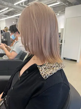 ミディアム カラー 【代表】 辻龍樹のヘアスタイル