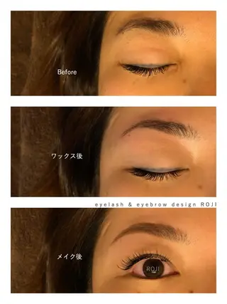 マツエク・マツパ まつエク&眉 ROJIのマツエク・マツパデザイン