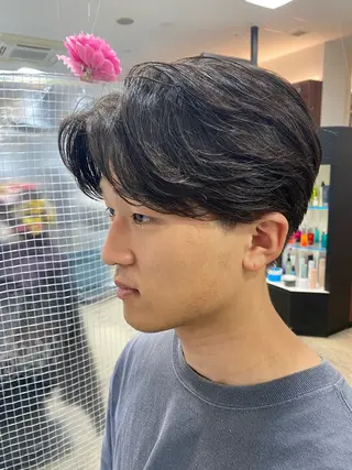 ショート メンズ 市川 博紀 店長のヘアスタイル