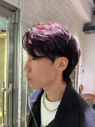 カラー UMM daichi メンズパーマのヘアスタイル