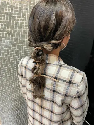 ヘアアレンジ 女性リピ90%🍨 🩷佐藤みずきのヘアスタイル