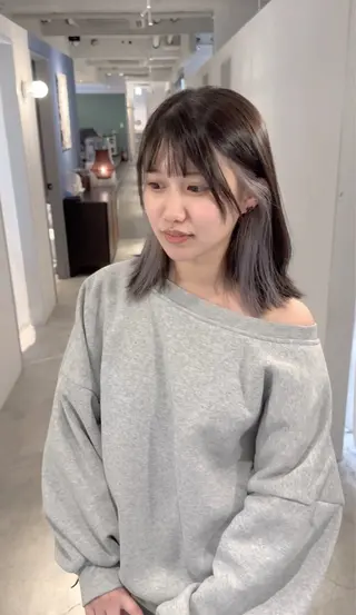 ミディアム chill_ KAZUKIのヘアスタイル