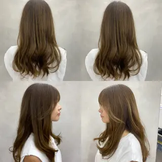 ロング 新横浜 CLOVER 本店/田中唯のヘアスタイル