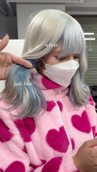 ミディアム カラー 🩷  ayaka 🩷のヘアスタイル
