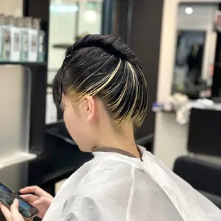 カラー 名古屋ハイトーン/ 🐶ブリーチ専門店のヘアスタイル