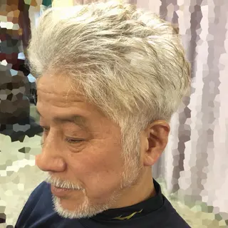 ショート カラー メンズ 松 下のヘアスタイル