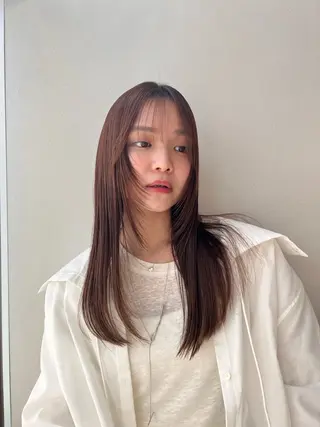 ロング 💛河原町/透明感/ コテ巻き/moe💛のヘアスタイル