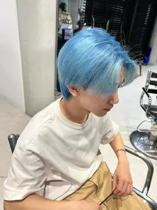 ショート カラー 赤みゼロ/透明感 カラー🌿KANTAのヘアスタイル