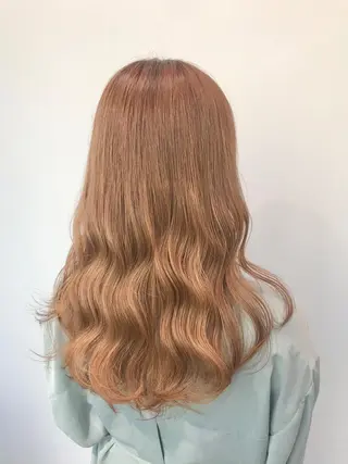 ロング カラー 🩵ハイトーン 美咲🩵のヘアスタイル