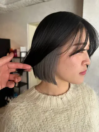 ショート カラー broocH 清水 駿【デザインカラー】のヘアスタイル
