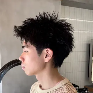 メンズ 表参道/スパイキー ショート/SOTAのヘアスタイル