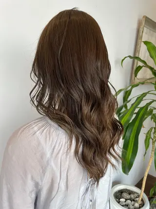 ロング ZAZA ASAMIのヘアスタイル