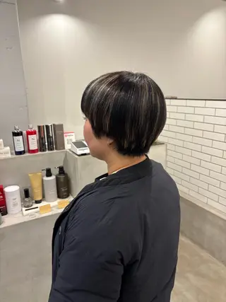ショート 熊取谷 茉那のヘアスタイル