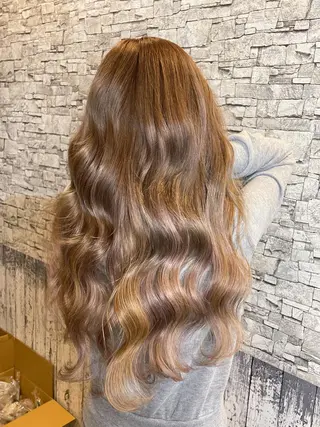 ロング 派手髪/ハイトーン/ エクステ✨ユウキのヘアスタイル