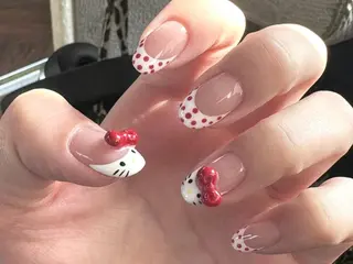 ネイル na🎀🎀na ちゅるちゅるのネイルデザイン
