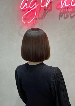 ショート 🪽髪質改善矯正 🤍MIU🤍のヘアスタイル