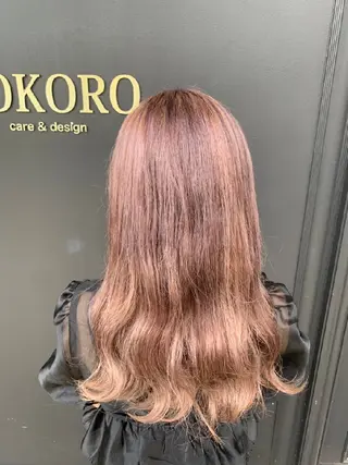 カラー 暖色🍎透明感カラー 🩵小林かりんのヘアスタイル
