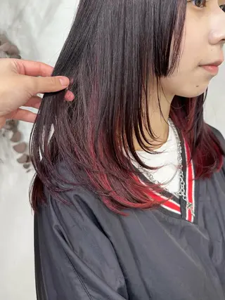 セミロング 地毛風縮毛矯正/ボブ /ショート❣️平山のヘアスタイル