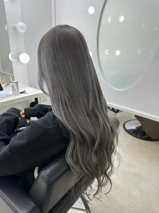 ロング カラー 中河 ななのヘアスタイル