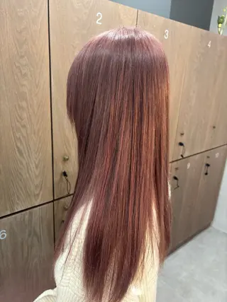 ロング ルプラボウ あいか 韓国ヘア/艶髪のヘアスタイル