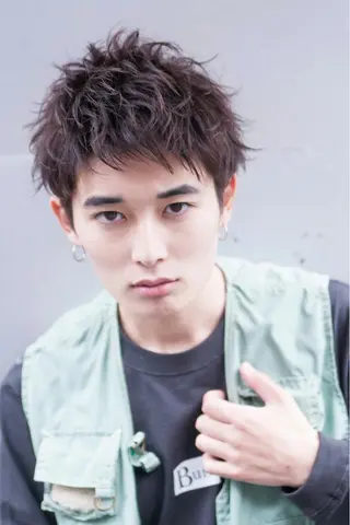 ショート カラー パーマ メンズ HORN hairsalonのその他イメージ