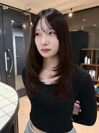 ロング 宮嶋 蓮のヘアスタイル