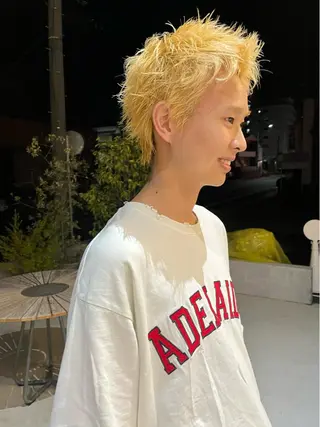 ショート メンズ 網谷 萌夏のヘアスタイル