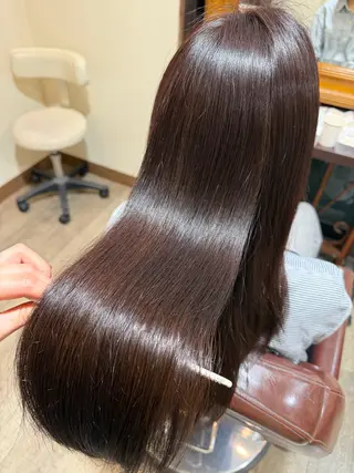 ロング 藤田 華奏のヘアスタイル