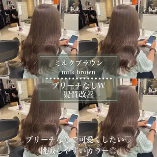 セミロング カラー 【赤み消しカラー】 中野浩太のヘアスタイル