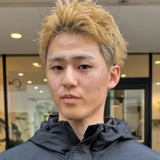 カラー メンズ 【メンズショート 特化】村斎　伶次のヘアスタイル