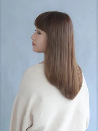 ロング カラー 【質感調整】 🫧【艶髪】石井佑弥のヘアスタイル