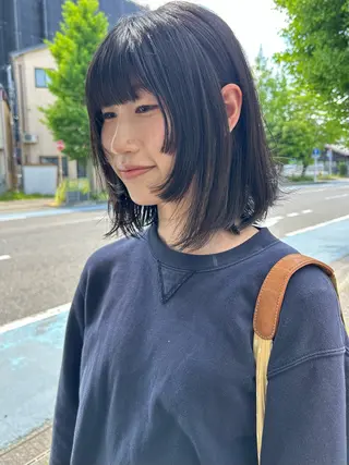 ミディアム ORe'S HAIR BE　GLaDまなみのヘアスタイル
