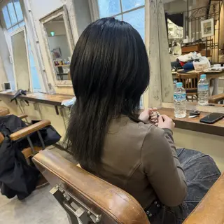 セミロング カラー MINX/ボブ/ レイヤー/田中元翔のヘアスタイル