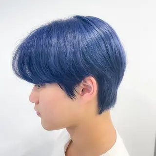 ショート カラー メンズ TSUYOSHI 韓国ヘア/くびれヘアのヘアスタイル