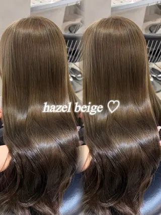 ロング カラー 韓国レイヤー×モテ髪 /MITSUKI🤍のヘアスタイル