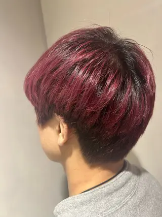 ショート カラー メンズ IT by ALBUM立川のヘアスタイル