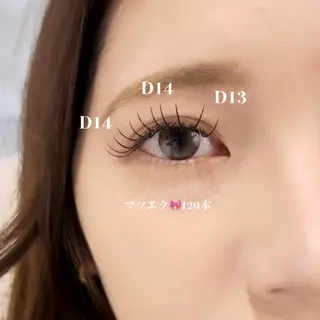 マツエク・マツパ niche Miyuのマツエク・マツパデザイン