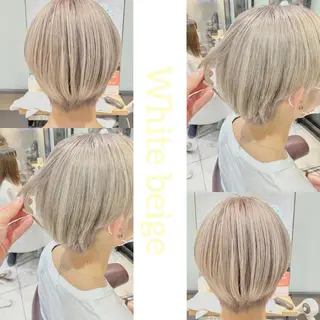 ショート カラー ✨髪質改善専門店✨ QOLU✨のヘアスタイル