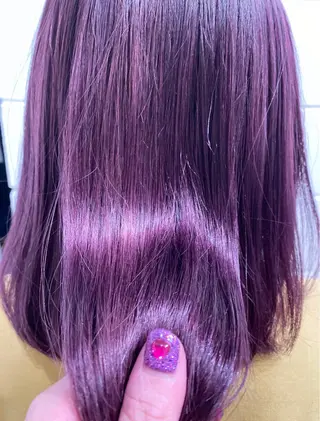 カラー サイレント美容師 アイリィのヘアスタイル