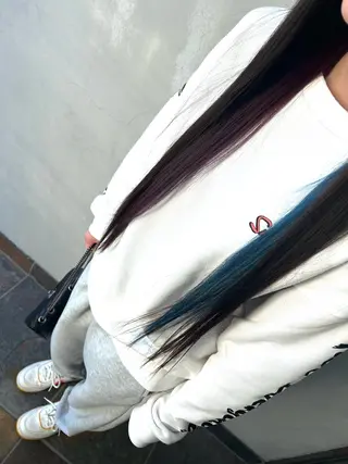 ロング maoお洒落ヘア🎀 bob絶妙colorのヘアスタイル