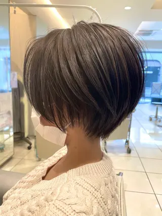 ショート カラー MODE K´s eau髪質改善特化のヘアスタイル
