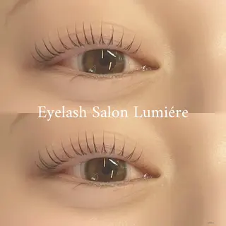 マツエク・マツパ Lumiére SAKURAのマツエク・マツパデザイン