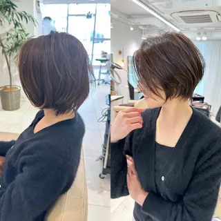 ショート ✨大人ショート特化 /カットモデル/銀座のヘアスタイル