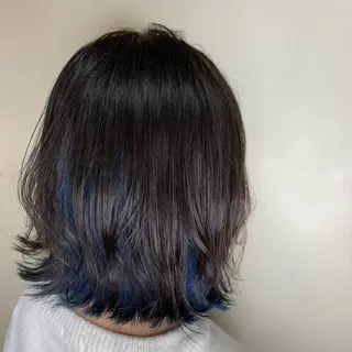 ショート カラー AOI✩⡱ 。のネイルデザイン