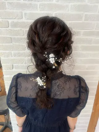 ロング ヘアアレンジ Topstylist YUKIのヘアスタイル