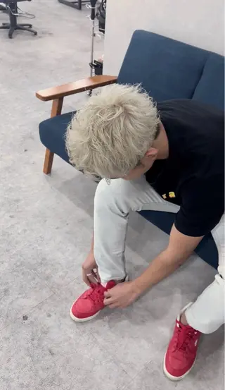 ショート カラー 縮毛矯正モデル 募集中Yuuriのヘアスタイル