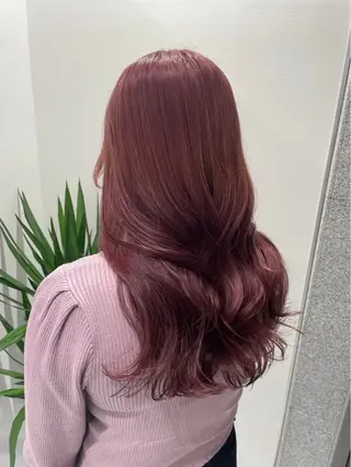 ロング カラー girly❤︎暖色ヘ ア➰🎀HINANOのヘアスタイル